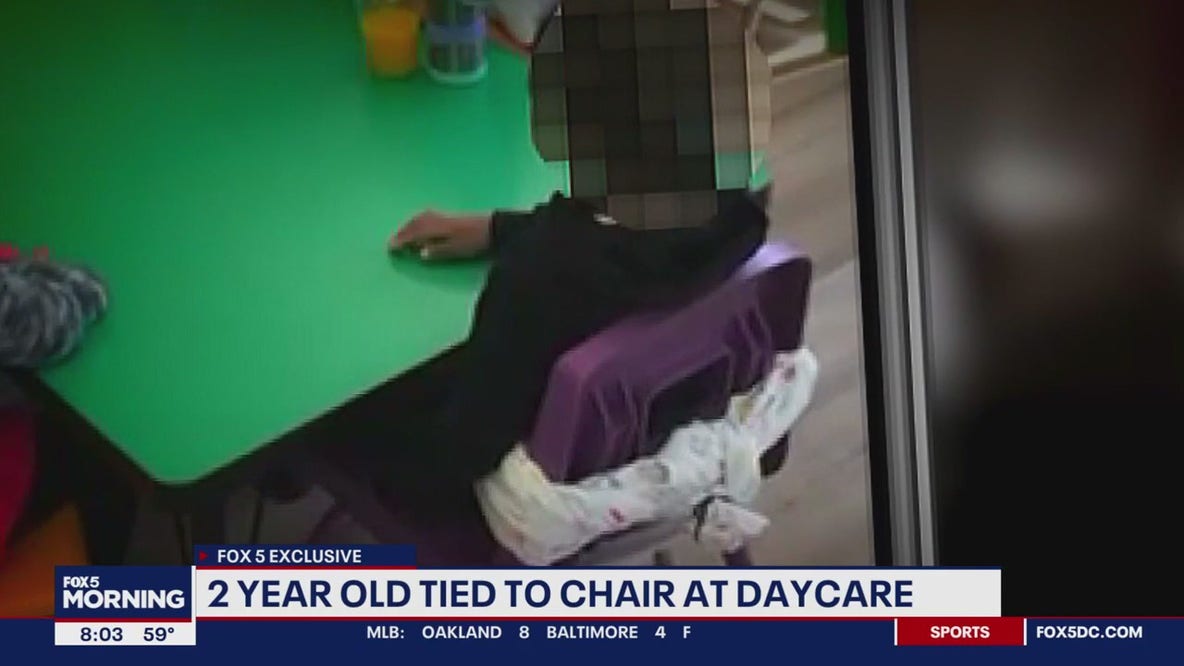 Toddler tied to chair at Germantown day care; employees suspended indefinitely